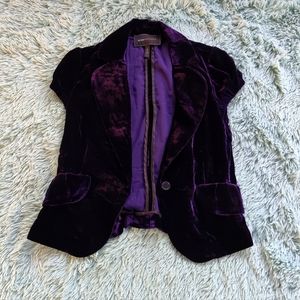BCBGMaxazria - Coco Velvet Blazer- Size: Small